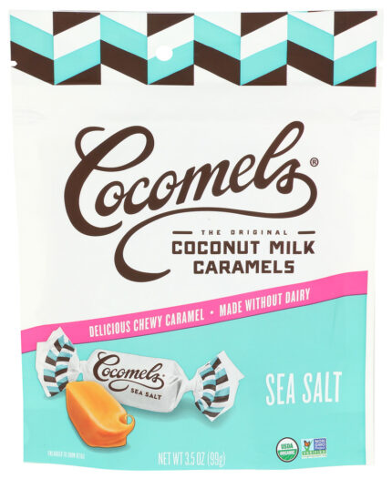 Cocomels Caramels Ssalt Pouch Org 3.50 Oz