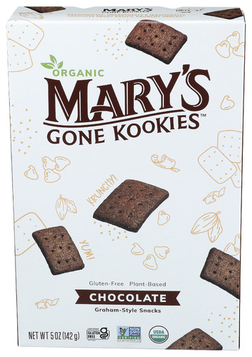 Marys Gone Crackers Cookies Graham Chocolate 5 Oz
