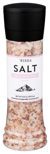Riega Salt Grinder Pink Lg 12.60 Oz
