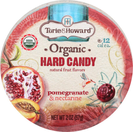 Torie & Howard Candy Tin Pmgrnt Org 2 Oz