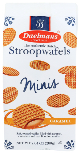 Daelmans Wafer Crml Mini Stroopwaf 7.04 Oz