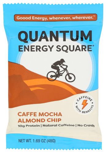 Quantum Energy Squares Bar Caffe Mocha Almond 1.69 Oz