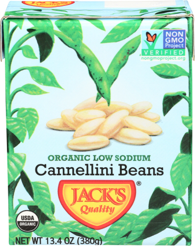 Jacks Quality Bean Cnnllni Lw Sodium Org 13.40 Oz