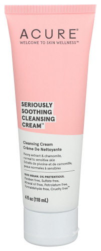 Acure Cleansng Cream Soothng 4 Oz