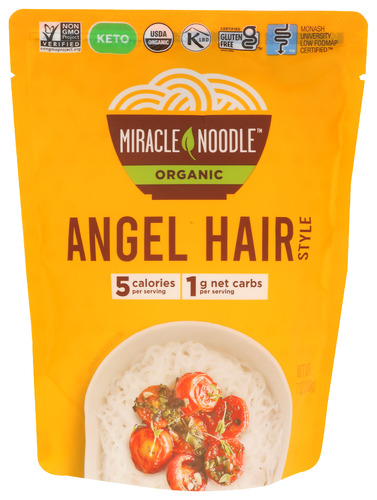 Miracle Noodle Noodles Rte Angl Hair Org 7 Oz