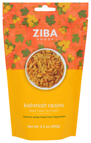 Ziba Foods Raisins Kishmish 5.30 Oz