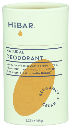 Hibar Deodorant Brgmt Cedr Nat 2.25 Oz