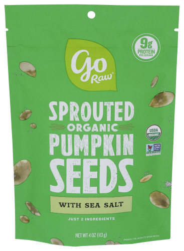 Go Raw Seeds Pumpkin 4 Oz