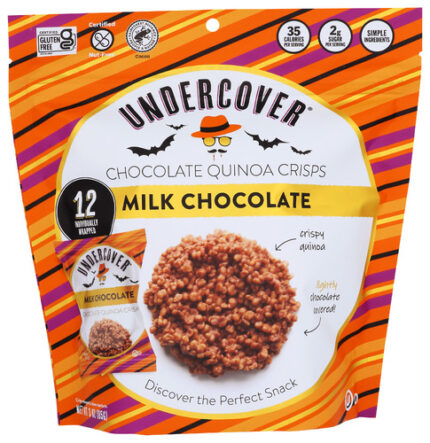 Undercover Quinoa Milk Chocolate Halloween 3 Fo