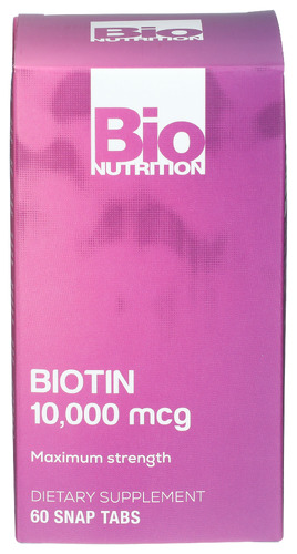 Bio Nutrition Biotin 10000Mcg 60 Tb