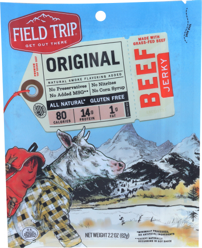 Fieldtrip Jerky Beef Original 2.20 Oz
