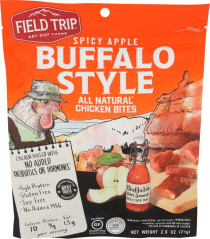 Fieldtrip Jerky Chix Aple Buffalo 2.20 Oz