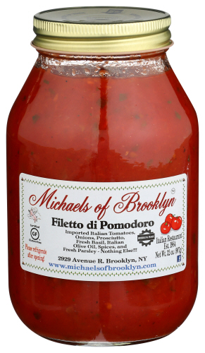 Michaels Of Brooklyn Sauce Filto De Pmodoro Gf 32 Oz