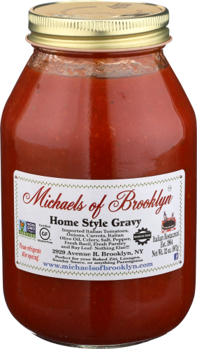 Michaels Of Brooklyn Sauce Home Style Gf 32 Oz