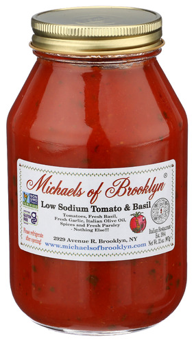 Michaels Of Brooklyn Sauce Pasta Ls Tomat Bsl 32 Oz