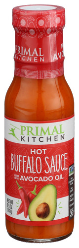 Primal Kitchen Sauce Buffalo Hot 8.50 Oz