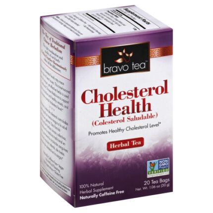Bravo Teas Tea Chlesterol Health 20 Bg