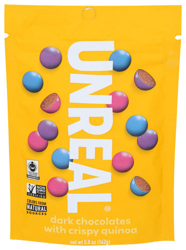 Unreal Choc Dk Crspy Qunoa 5 Oz