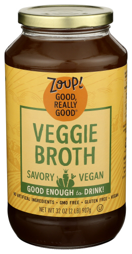 Zoup Good Really Broth Veggie 32 Oz