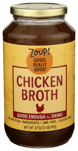 Zoup Good Really Broth Chicken 32 Oz