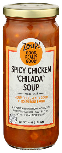 Zoup Good Really Soup Chicken Chilada Spic 16 Oz
