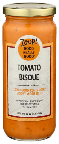 Zoup Good Really Soup Tomoato Bisque 16 Oz