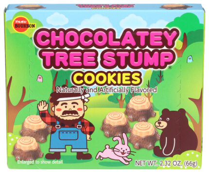 Bourbon Cookies Choc Tree Stump 2.32 Oz