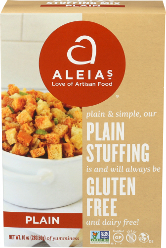 Aleias Stuffing Mix Plain Gf 10 Oz