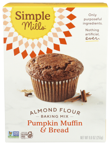 Simple Mills Mix Muffin Pumpkin 9 Oz