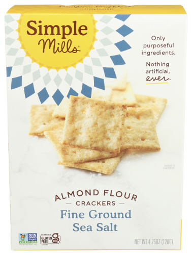 Simple Mills Crckr Almnd Flr Grnd Slt 4.25 Oz