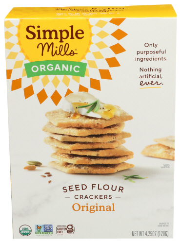 Simple Mills Cracker Seed Original 4.25 Oz