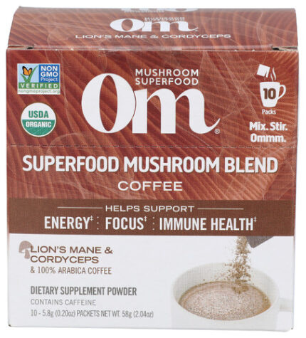 Om Mushrooms Mushrm Coffee Blnd Org 2.82 Oz