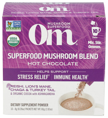 Om Mushrooms Mushrm Hot Choc 10Pkt 2.82 Oz