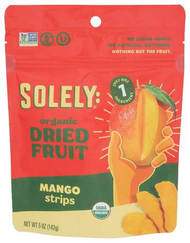 Solely Fruit Dried Mango M 5 Oz