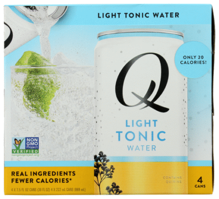 Q Tonic Water Tonic Light 4Pk 30 Fo