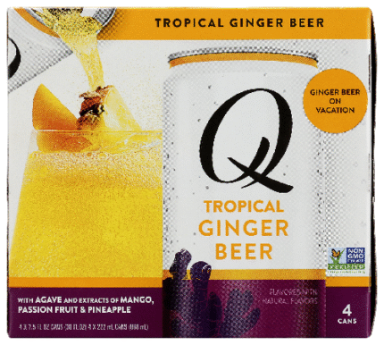 Q Tonic Beer Ginger Tropical 30 Fo