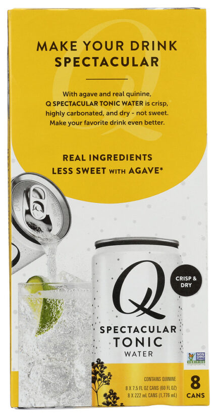 Q Tonic Mixer Tonic Water 8Pk 60 Fo