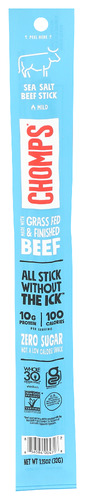 Chomps Beef Stick Sea Salt 1.15 Oz