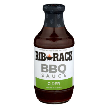 Rib Rack Sauce Bbq Campfire Cider 19 Oz