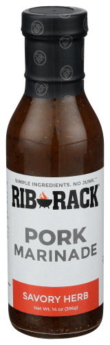 Rib Rack Sauce Marinade Pork 14 Oz