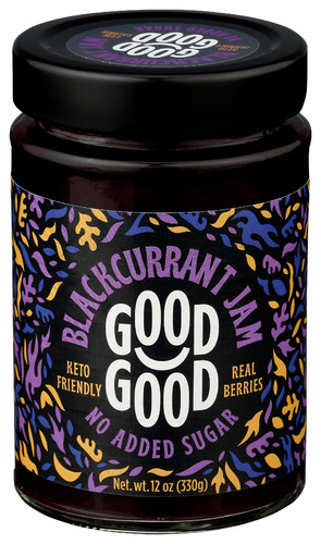 Good Good Jam Sweet Blackcurrant 12 Oz