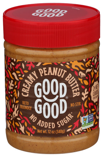 Good Good Pnut Buttr Crmy Low Carb 12 Oz