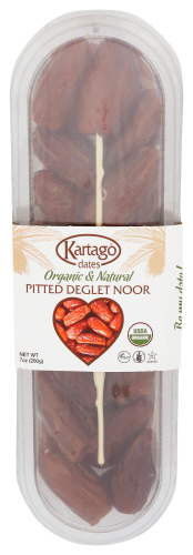 Kartago Dates Pitted Org Glove Bx 7.05 Oz