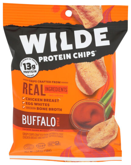 Wilde Snacks Chips Protein Buffalo 1.34 Oz