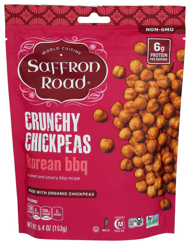 Saffron Road Chickpea Korean Bbq 5.40 Oz