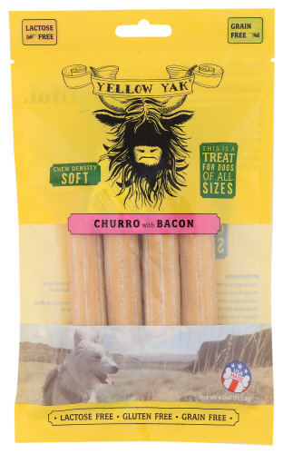 Yellow Yak Dog Chew Bhurro Bacon 4 Oz