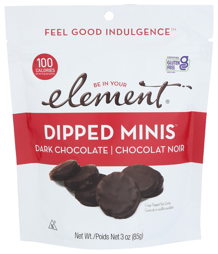 Element Snacks Rice Cake Mini Dk Choc 3 Oz
