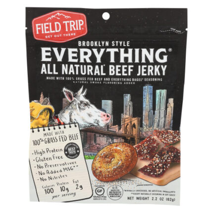 Fieldtrip Jerky Everything Bagel 2.20 Oz