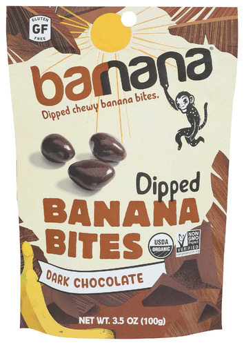 Barnana Banana Bits Chwy Chc Org 3.50 Oz