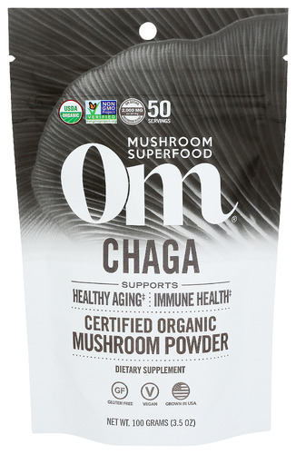 Om Mushrooms Chaga Powder 3.50 Oz